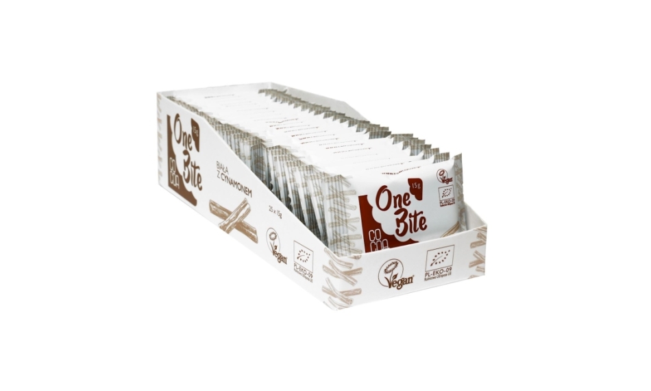 Cocoa One Bite Tabliczka Bia A Z Cynamonem G X Sztuk Bio Cena