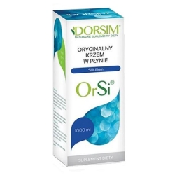 OrSi oryginalny krzem organiczny płyn 1000ml Dorsim cena 123,89zł