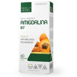 Medica Herbs Amygdalin B17 4mg 45kapsułek cena 22,95zł