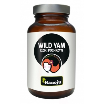 Hanoju Wild Yam (Dziki Pochrzyn) 500mg 90kapsułek cena 70,59zł