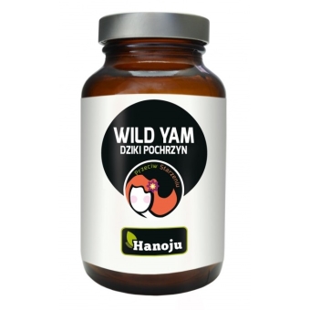 Hanoju Wild Yam (Dziki Pochrzyn) 500mg 90kapsułek cena 73,75zł