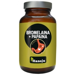 Hanoju Bromelaina + Papaina 90kapsułek cena 81,00zł