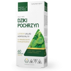 Medica Herbs Dziki Pochrzyn (Wild Yam) 500mg 60kapsułek cena 25,95zł