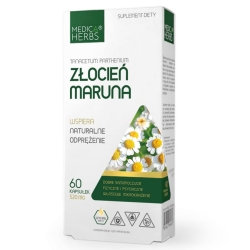 Medica Herbs Złocień maruna (Tanacetum parthenium) 60kapsułek cena 22,95zł
