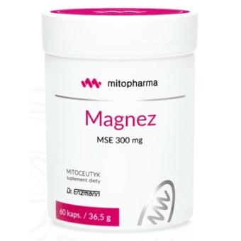 Dr Enzmann Magnez MSE 300mg 120kapsułek Mito-Pharma cena 134,00zł