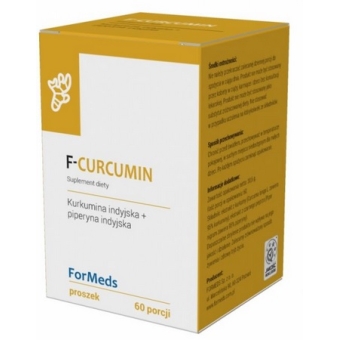 Formeds F-Curcumin 30,6g data: 01.04.2023 cena 49,00zł