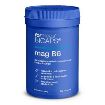 Formeds BICAPS Mag B6 60kapsułek cena 31,99zł