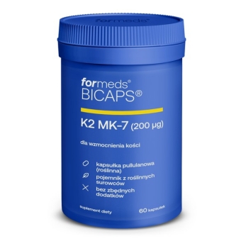 Formeds BICAPS K2 MK7 60kapsułek cena 67,99zł