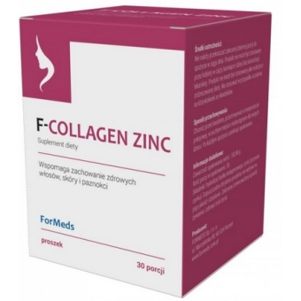 Formeds F-Collagen Zinc 150,96g cena 48,39zł