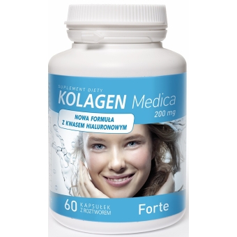 Aliness Kolagen Medica 200mg 60kapsułek cena 49,90zł