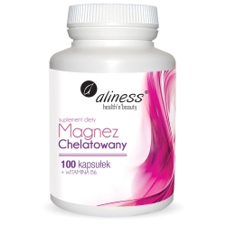 Aliness Magnez Chelatowany + witamina B6 100kapsułek cena 34,90zł