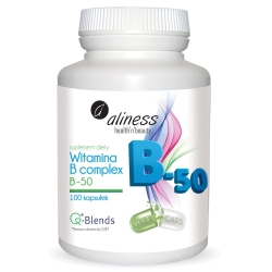 Aliness Witamina B Complex B-50 100kapsułek cena 52,90zł