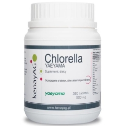 Kenay Chlorella 360tabletek cena 121,00zł