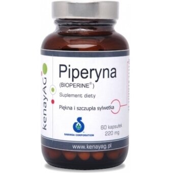 Kenay Piperyna (Biopiperyne®) 60kapsułek cena 27,50zł