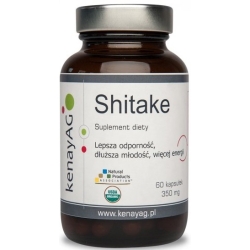 Kenay Shitake (grzybek shiitake) 60kapsułek cena 53,90zł