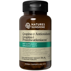 Nature's Sunshine Grapina i przeciwutleniacze 90tabletek cena 162,90zł