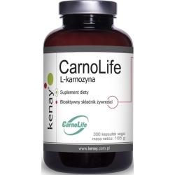 Kenay L-karnozyna CarnoLife 300kapsułek cena 518,90zł