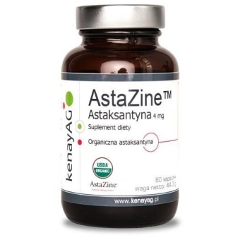 Kenay AstaZine™ Astaksantyna 4 mg 60kapsułek cena 87,70zł