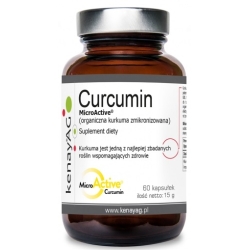 Kenay Kurkuma zmikronizowana MikroActive Curcumin 60kapsułek cena 52,99zł