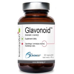 Kenay Ekstrakt z lukrecji Kaneka Glavonoid™ 90kapsułek cena 104,90zł
