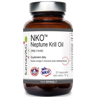 Kenay Olej z kryla NKO Neptun Krill Oil (olej z kryla) 30kapsułek cena 57,99zł
