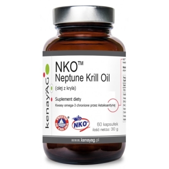 Kenay Olej z kryla NKO Neptun Krill Oil (olej z kryla) 60kapsułek cena 88,00zł