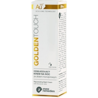Invex Remedies Odmładzający krem na noc (ze złotem monojonowym Au100) 30ml cena 139,80zł