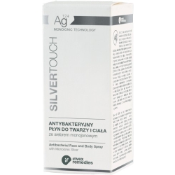 Invex Remedies Antybakteryjny płyn do twarzy i ciała (ze srebrem monojonowym Ag124) 100ml cena 55,50zł