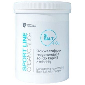 Invex Remedies SiSalt Odkwaszająco-regenerująca sól do kąpieli z miedzią 1500g cena 52,50zł