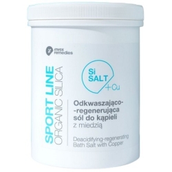 Invex Remedies SiSalt Odkwaszająco-regenerująca sól do kąpieli z miedzią 1500g cena 52,50zł