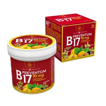 Herbamedicus B17 Preventum 75kapsułek cena 58,89zł