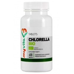MyVita Chlorella 250mg 400tabletek cena 28,90zł