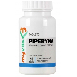 MyVita Piperyna 10mg 60tabletek cena 18,95zł