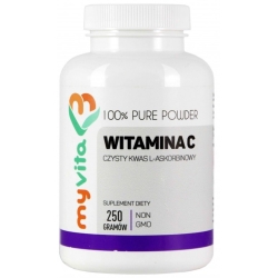 MyVita Witamina C proszek 250g cena 21,95zł