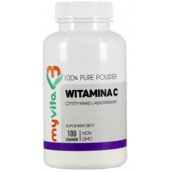 MyVita Witamina C proszek 100g cena 11,95zł