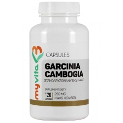 MyVita Garcinia Cambogia Ekstrakt 250mg 120kapsułek cena 32,90zł