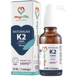 MyVita Witamina K2 MK7 w kroplach 30ml cena 56,99zł