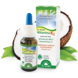 Dr Jacobs witamina K2 20ml cena 52,95zł