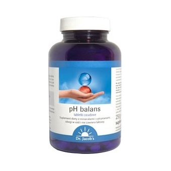 Dr Jacobs pH Balans 250 tabletek cena 88,85zł