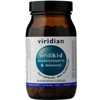 Viridian Viridikid dla dzieci (witaminy i minerały) 90kapsułek cena 100,15zł