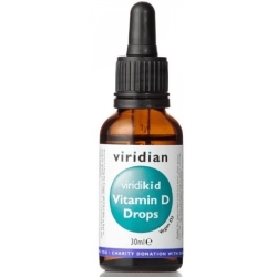 Viridian Viridikid Witamina D w kropelkach dla dzieci 30ml cena 54,25zł