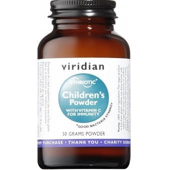 Viridian Synbiotyk dla dzieci z witaminą C proszek 50g cena 92,90zł