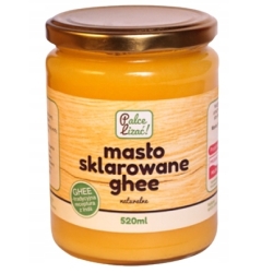Masło sklarowane naturalne Ghee 520ml słoik Palce Lizać cena 53,01zł