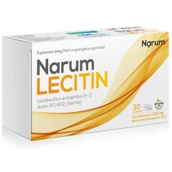 Narum Lecitin 200 mg 30kapsułek cena 59,85zł