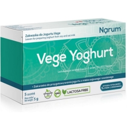 Narum Vege Yoghurt 5 saszetek cena 38,90zł