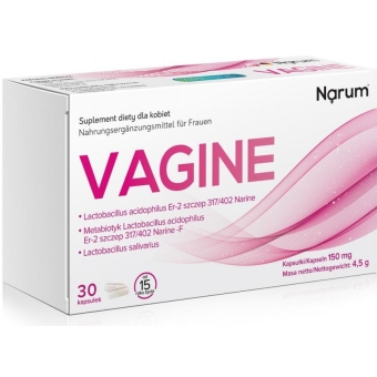 Narum Vagine 30kapsułek cena 51,90zł