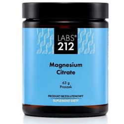 LABS212 Magnesium Citrate proszek 63g OSTATNIE SZTUKI  cena 64,90zł