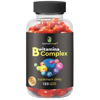 BetterMe Witamina B Complex 120kapsułek cena 20,90zł