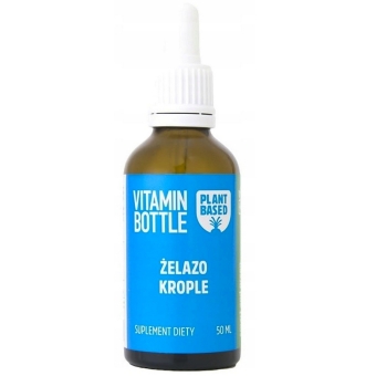 B'Nature Vitamin Bottle żelazo krople 50ml cena 49,00zł