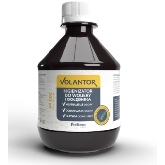 ProBiotics Volantor higienizator do woliery i gołębnika 200ml data: 28.09.2024 cena 31,00zł